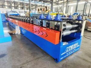 Metal exterior wall panel forming equipment