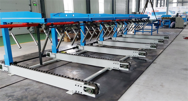 High-speed corrugated roof sheet production line