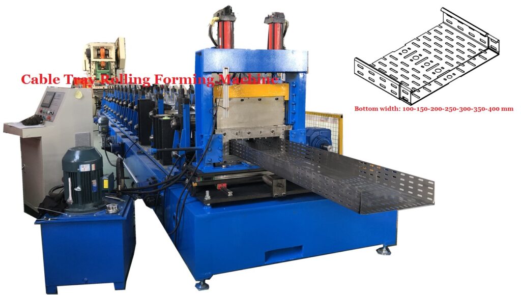 Cable Tray Roll Forming Machine